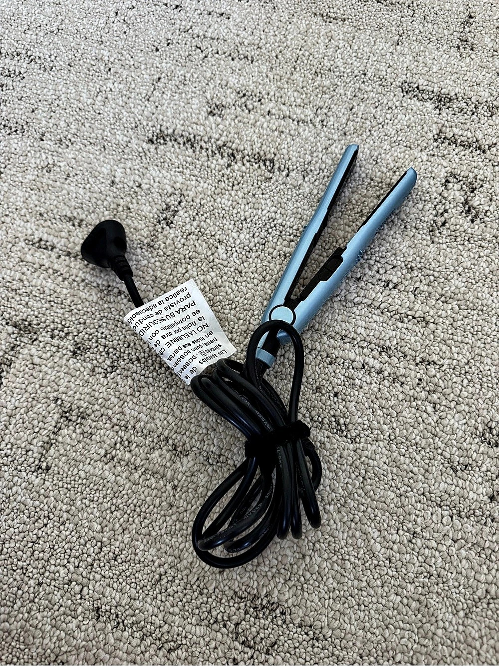 Small STUDIO Pro Hair Straightener in Blue Type I